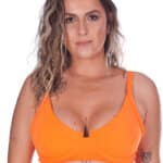 Top de Biquíni Meia Taça Plus Size-Apperol