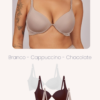 Branco, Cappuccino e Chocolate