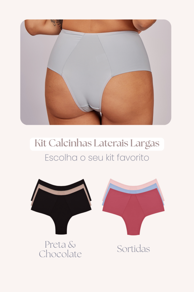 Calcinha Tradicional Cintura Alta