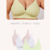 MATCHÁ BRANCO E ROSA