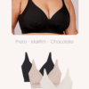 PRETO MARFIM E CHOCOLATE