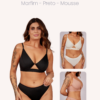 Preto Marfim e Mousse