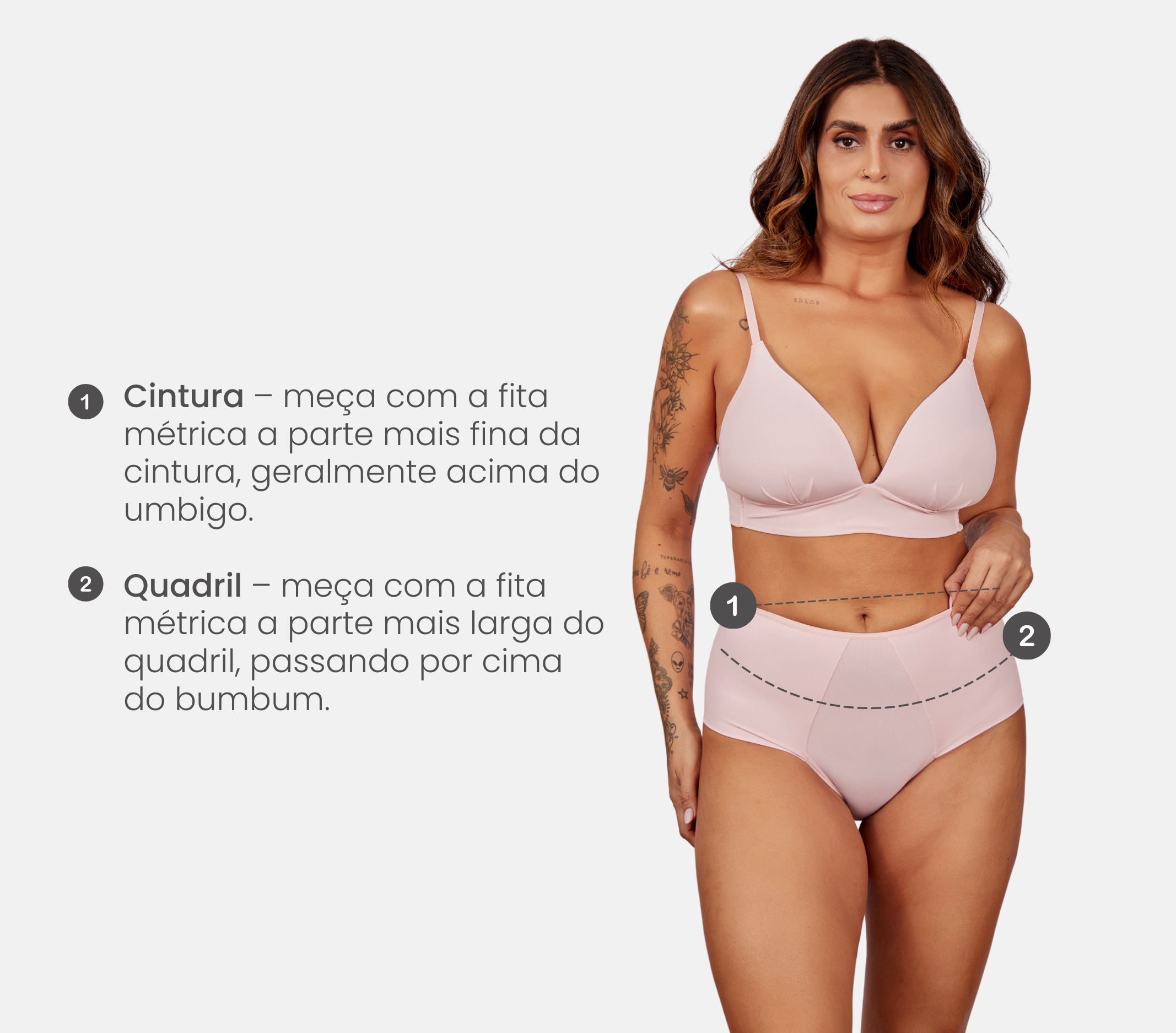 Tabela de Medidas - Informações Adicionais
