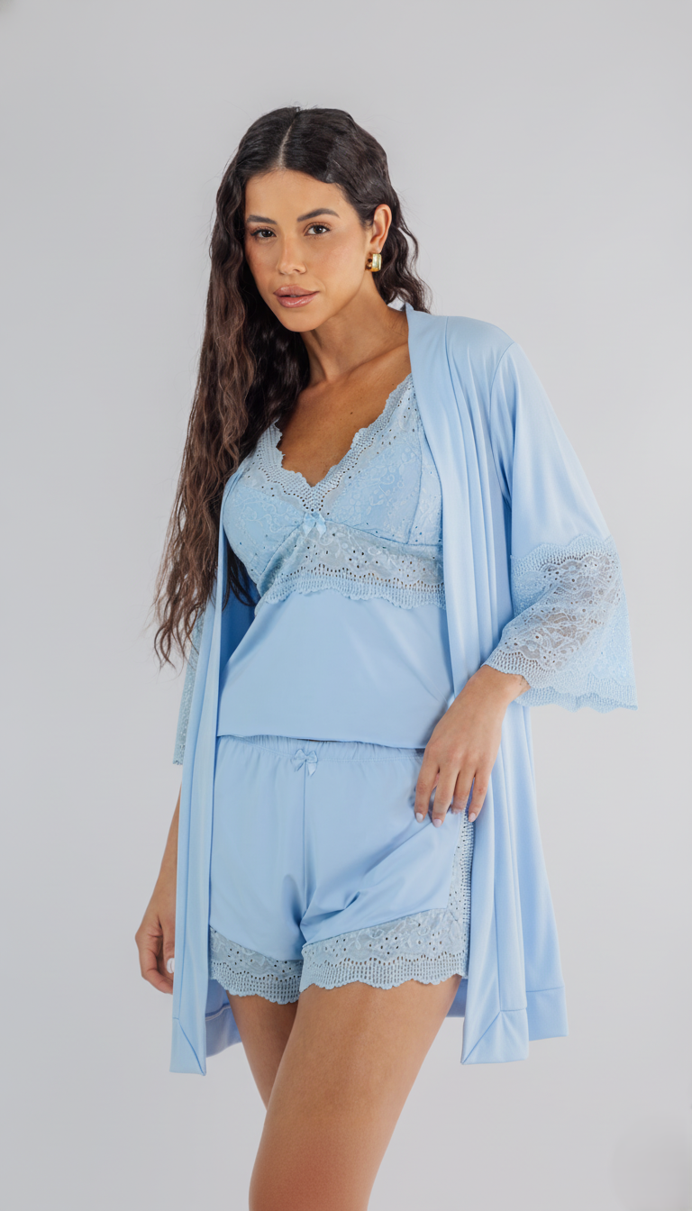 Combo: Baby doll 1042 + Robe 2002 - Imagem 2