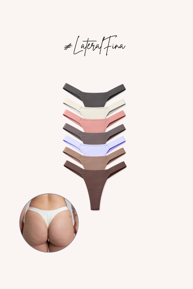Kit Tanga Fita Fio Duplo