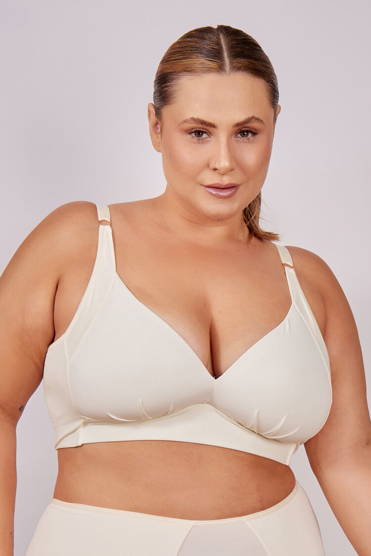 Alternative view of Kit 3 Sutiãs Anatômicos Com Reforço Na Lateral